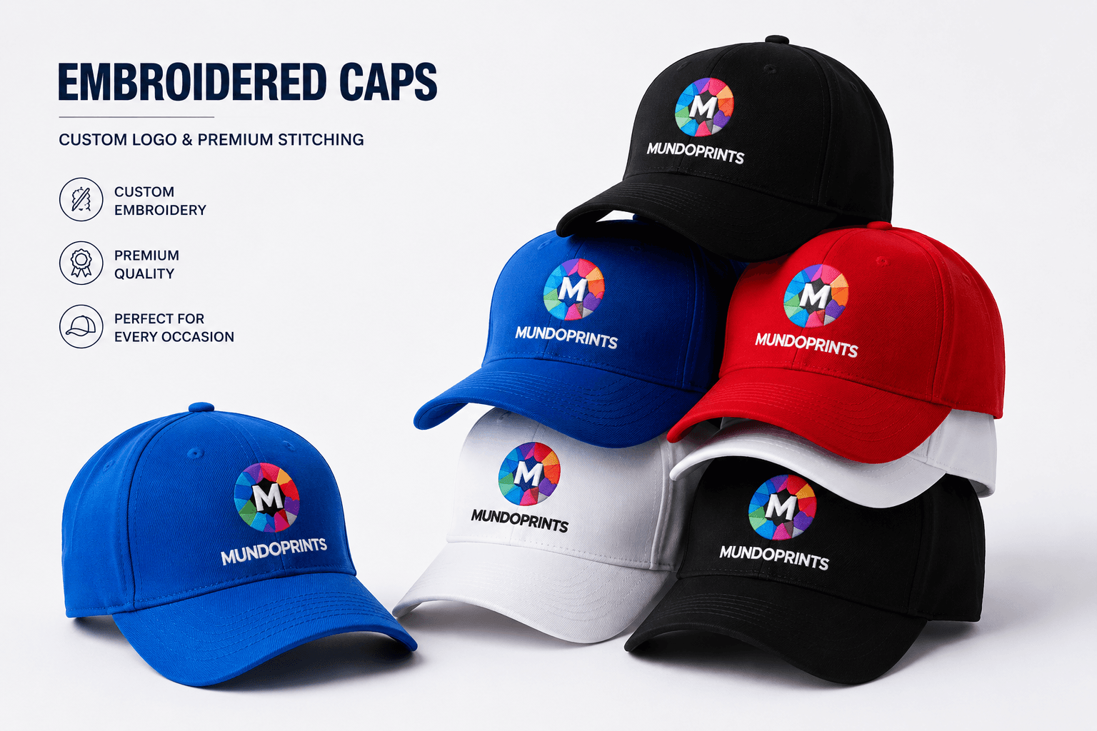 Embroidered Caps